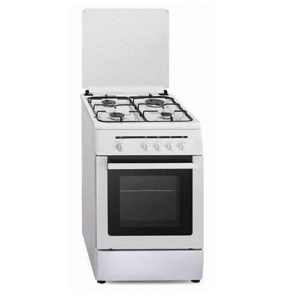 Cucina a Gas Vitrokitchen CB55BB BUT Bianco 1800 W