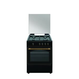 Cucina a Gas Vitrokitchen RU6060N NAT 64 L 60 cm Antracite