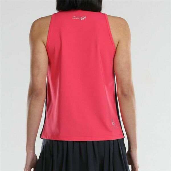 Maglia Sportiva a Maniche Corte Bullpadel Unase Rosso Cremisi