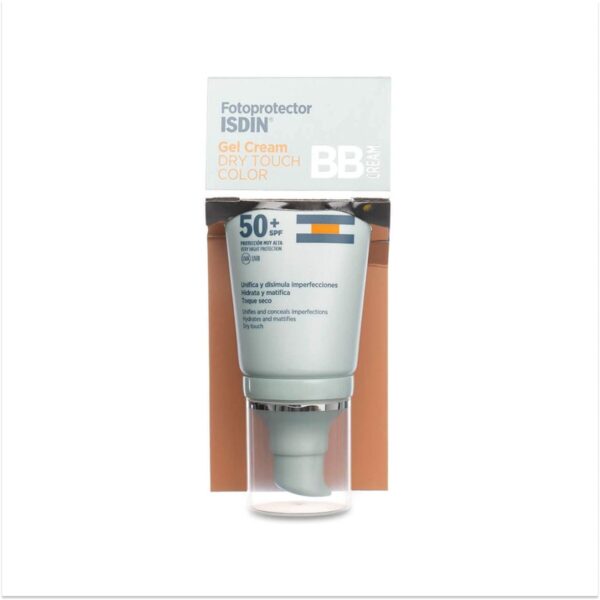 Crema Idratante con Colore Isdin Fotoprotector Spf 50+ 50 ml Gel