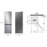 Lavatrice Samsung RB34C602DSA 186 Argentato