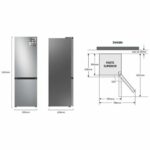 Lavatrice Samsung RB34C602DSA 186 Argentato