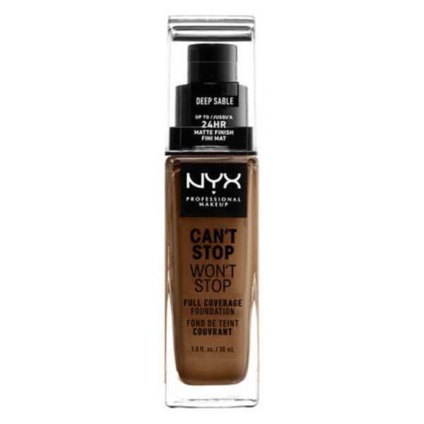 Base Cremosa per il Trucco NYX T Stop T Stop Deep Sable 30 ml