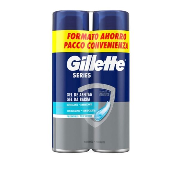 Gel da Barba Gillette SERIES 200 ml 2 Unità