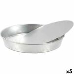 Stampo Removibile VR Alluminio Argentato 29 x 29 x 4 cm (5 Unità)