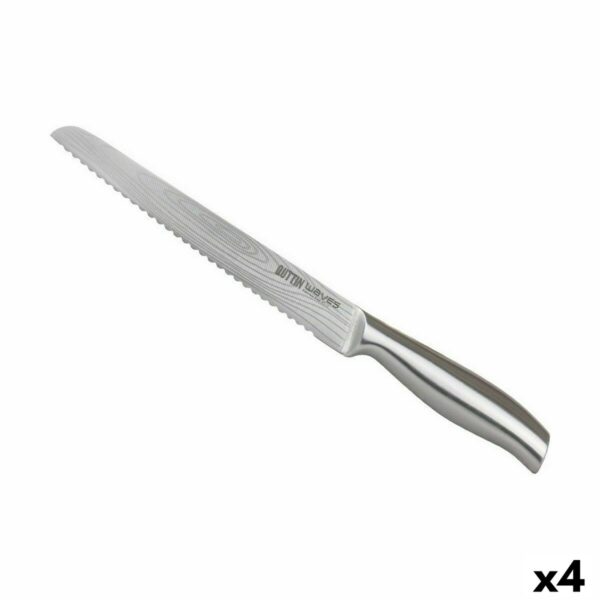 Coltello per il Pane Quttin Waves 20 cm (4 Unità)