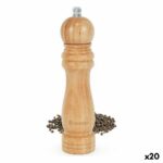 Macinapepe Quttin Legno 5 x 5 x 22 cm (20 Unità)