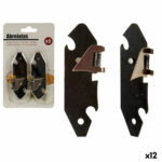 Apriscatole Nero Argentato 1 x 15 x 9 cm 9 x 15 x 1,5 cm (12 Unità)