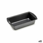 Stampo Rettangolare Kinvara Grigio scuro Acciaio inossidabile Acciaio al carbonio 13 x 6,3 x 30 cm 30 x 5,5 x 13 cm 13 x 5,5 x 3