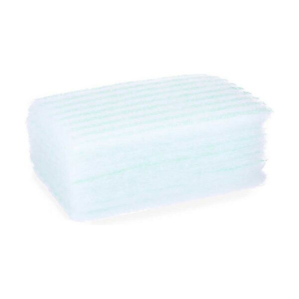 Spugna per il Corpo Berilo Azzurro Bianco 19,5 x 12 x 1,5 cm Sapone (12 Unità)