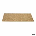 Sottopentola Kinvara Dorato Plastica 30 % Poliestere 45 x 0,01 x 30 cm (12 Unità)
