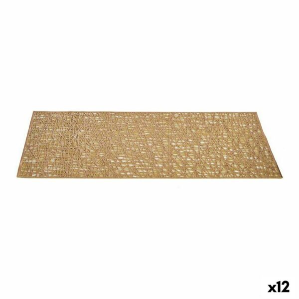 Sottopentola Kinvara Dorato Plastica 30 % Poliestere 45 x 0,01 x 30 cm (12 Unità)