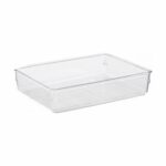 Contenitore per Sistemare Multiuso Trasparente Plastica 24 x 5,5 x 15,8 cm Multiuso (36 Unità)
