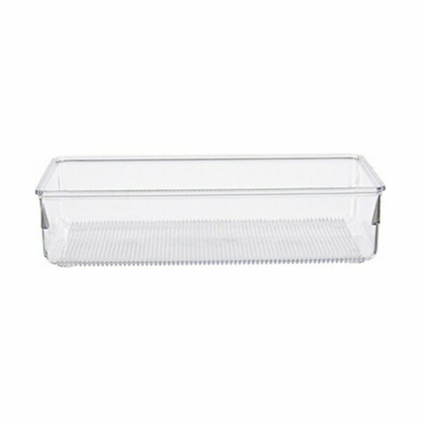 Contenitore per Sistemare Multiuso Trasparente Plastica 24 x 5,5 x 15,8 cm Multiuso (36 Unità)