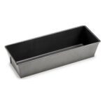 Stampo Rettangolare Kinvara Grigio scuro Metallo Acciaio al carbonio 11,5 x 7,7 x 31 cm (12 Unità)