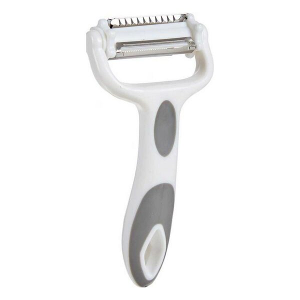 Sbucciatore Kinvara Bianco Grigio Acciaio inossidabile polipropilene TPR 12 x 3 x 22 cm 3 in 1 (12 Unità)