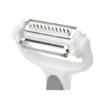 Sbucciatore Kinvara Bianco Grigio Acciaio inossidabile polipropilene TPR 12 x 3 x 22 cm 3 in 1 (12 Unità)