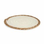 Sottopentola Gift Decor Bianco Naturale Fibra naturale 30 x 1 x 30 cm (48 Unità)