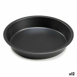 Stampo da Forno Kinvara Grigio scuro Metallo Ø 28 cm 28 x 4,2 x 28 cm (12 Unità)