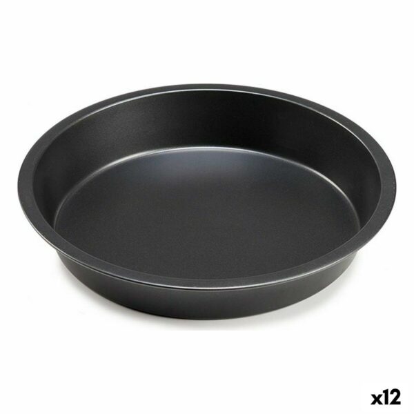 Stampo da Forno Kinvara Grigio scuro Metallo Ø 28 cm 28 x 4,2 x 28 cm (12 Unità)