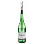 Decanter per Vino Kinvara Bianco Nero Trasparente Acciaio Acciaio inossidabile TPE Plastica 3 in 1 (12 Unità)