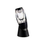Decanter da vino Kinvara Nero Trasparente Acciaio inossidabile TPE Plastica (24 Unità)