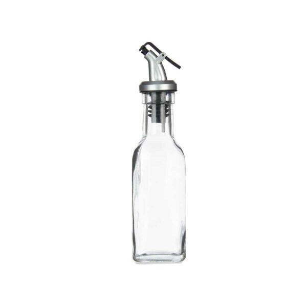 Oliera Vivalto Trasparente Vetro Silicone Acciaio polipropilene Plastica 180 ml 5 x 20 x 5 cm (12 Unità)