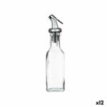 Oliera Vivalto Trasparente Vetro Silicone Acciaio polipropilene Plastica 180 ml 5 x 20 x 5 cm (12 Unità)