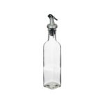 Oliera Vivalto Trasparente Vetro Silicone Acciaio polipropilene Plastica 250 ml 5 x 24,5 x 5 cm (12 Unità)