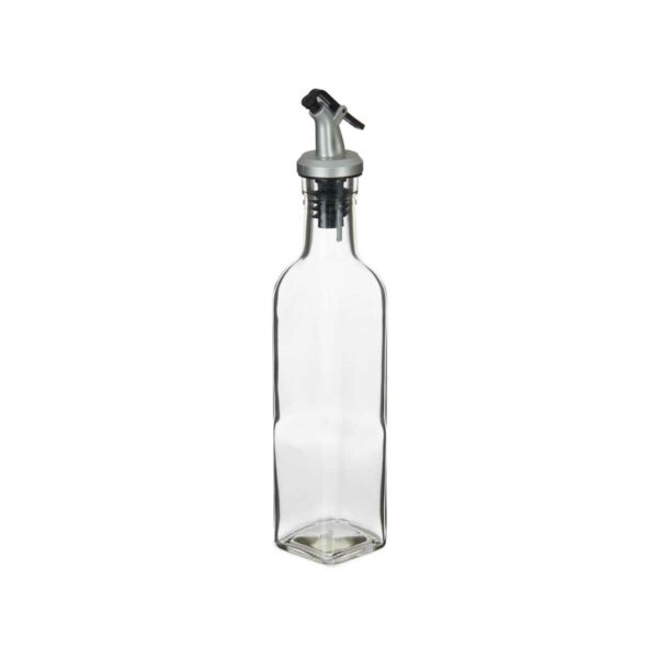 Oliera Vivalto Trasparente Vetro Silicone Acciaio polipropilene Plastica 250 ml 5 x 24,5 x 5 cm (12 Unità)