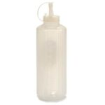 Barattolo per Salse Kinvara Trasparente Plastica 1 L 8 x 25 x 8 cm (12 Unità)