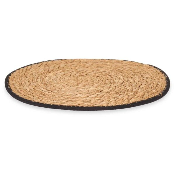 Sottopentola Kinvara Nero Cotone Alghe marine 35 x 0,6 x 35 cm (24 Unità)