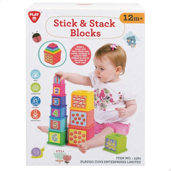 Blocchi Impilabili PlayGo 4 Unità 10,2 x 50,8 x 10,2 cm