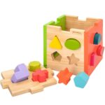 Puzzle di Legno per Bambini Woomax 15 x 15 x 15 cm (6 Unità)