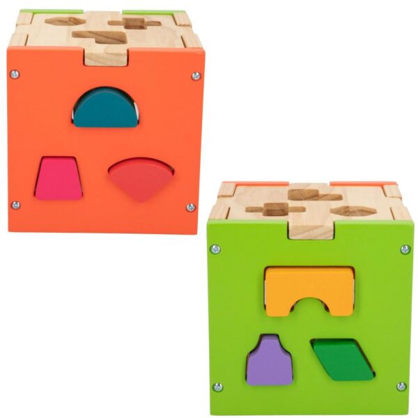 Puzzle di Legno per Bambini Woomax 15 x 15 x 15 cm (6 Unità)