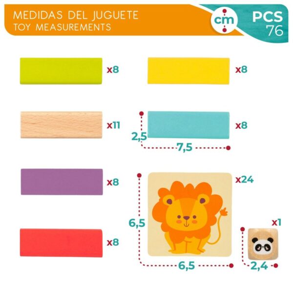 Set di Costruzioni Woomax (6 Unità)
