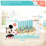 Tris a 4 Disney 25 x 16 x 15,5 cm (6 Unità) (37 Pezzi)