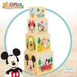 Blocchi Impilabili Disney 8 Pezzi 4 Unità 12,2 x 12,2 x 12,2 cm