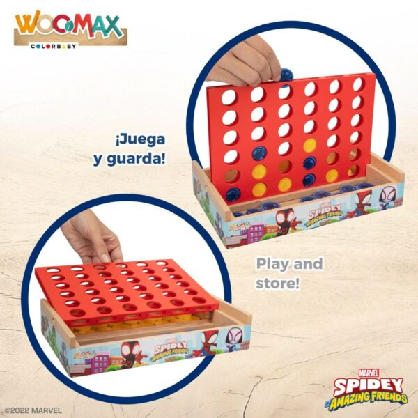 Tris a 4 Spidey 24 x 16 x 15 cm (6 Unità)