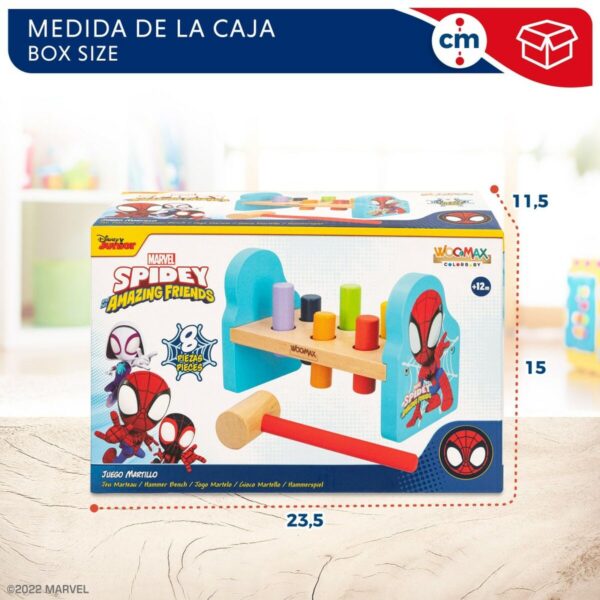 Gioco di abilità Spidey 8 Pezzi 21,5 x 14 x 10,5 cm (6 Unità)