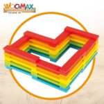 Set di Costruzioni Woomax 100 Pezzi 10 x 0,5 x 1,8 cm (6 Unità)