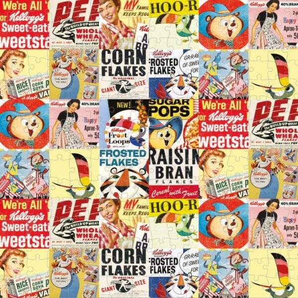 Puzzle Colorbaby Kellogg's Frosties 300 Pezzi 6 Unità 60 x 45 x 0,1 cm