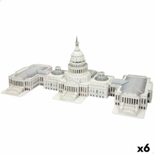Puzzle 3D Colorbaby Capitolio 126 Pezzi 52,5 x 20,5 x 23,5 cm (6 Unità)