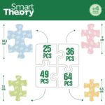 Puzzle per Bambini Colorbaby 4 in 1 174 Pezzi Fattoria 68 x 68 cm (6 Unità)