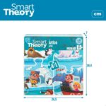 Puzzle per Bambini Colorbaby Artic 4 in 1 174 Pezzi 136 x 34 cm (6 Unità)