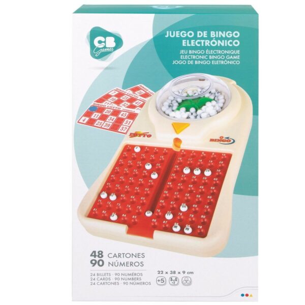 Bingo Automatico CB Games Cartone Plastica (6 Unità)