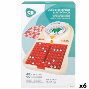 Bingo Automatico CB Games   Cartone Plastica (6 Unità)