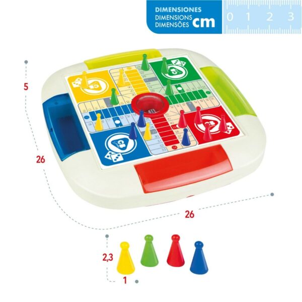 Tabellone per Parcheesi e Gioco dell'Oca CB Games 26 x 5 x 26 cm (6 Unità)