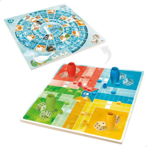 Tabellone per Parcheesi e Gioco dell'Oca CB Games 25 x 1 x 25 cm (25 Pezzi) (6 Unità)