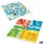 Tabellone per Parcheesi e Gioco dell'Oca CB Games 25 x 1 x 25 cm (25 Pezzi) (6 Unità)